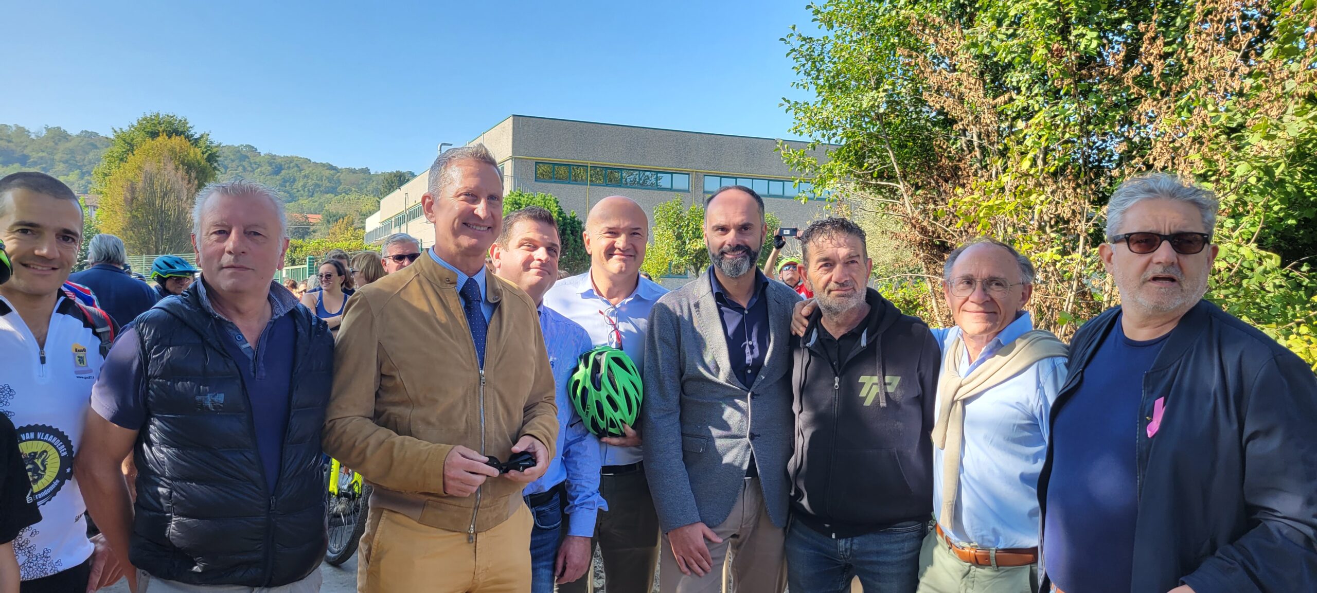 Inaugurato Il Nuovo Tratto Di Ciclopedonale Fra Besozzo E Cocquio