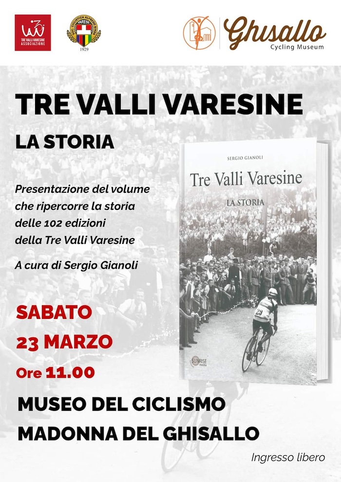 Sergio Gianoli presenta il libro sulla Tre Valli Varesine